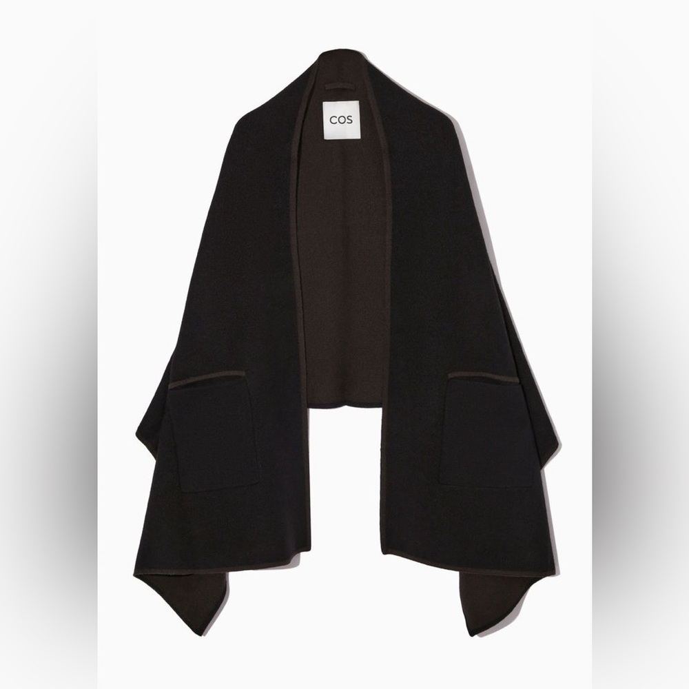 COS Wool Shawl Scarf Wrap